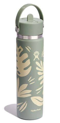Hydro Flask leakproof Flex Straw Cap keeps drinks secure while on the go.