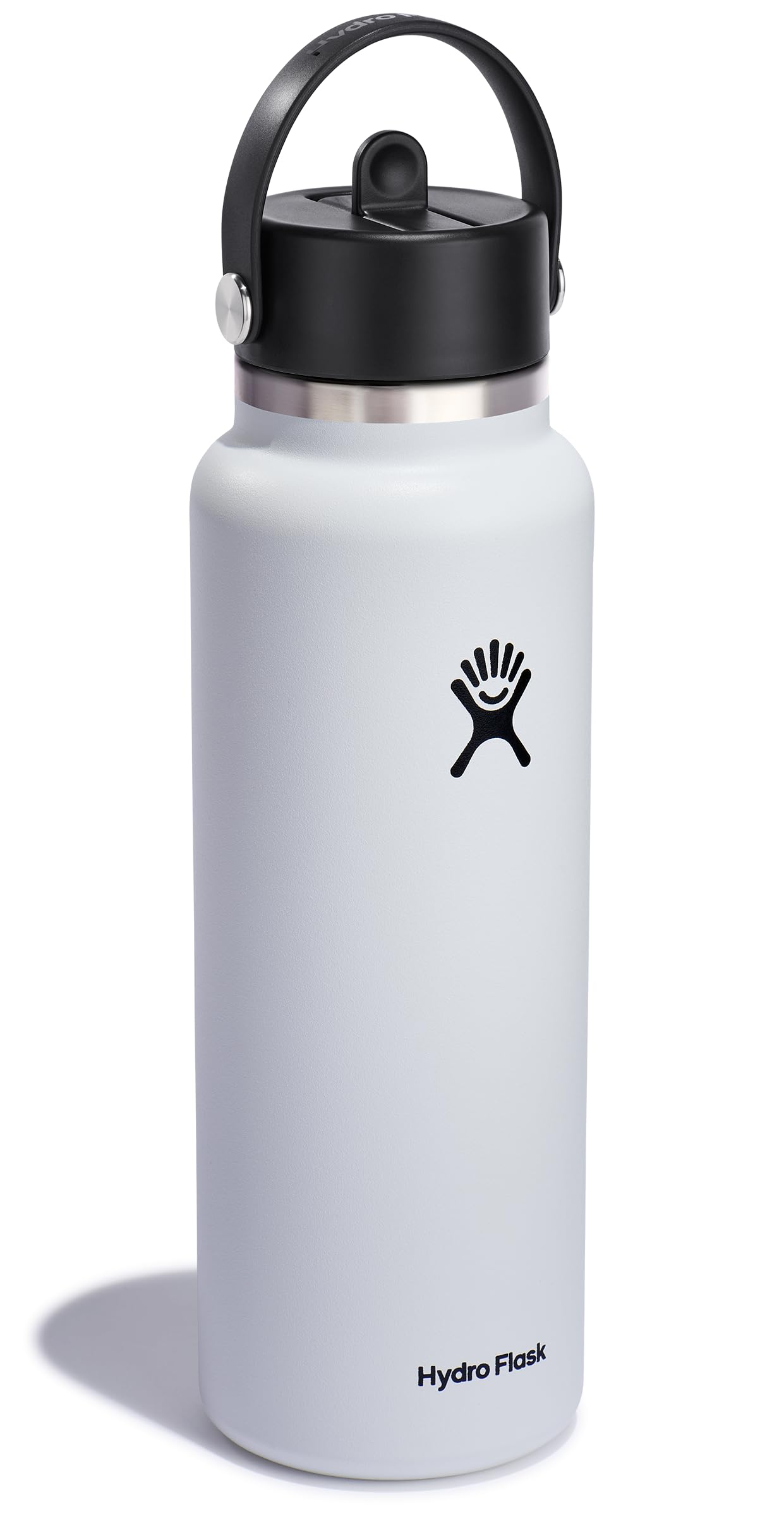 Hydro Flask Flex Straw Cap allows one-handed sipping during workouts and commutes