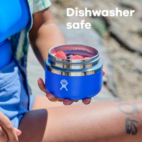 Hydro Flask Food Jar wide-mouth design simplifies filling and washing