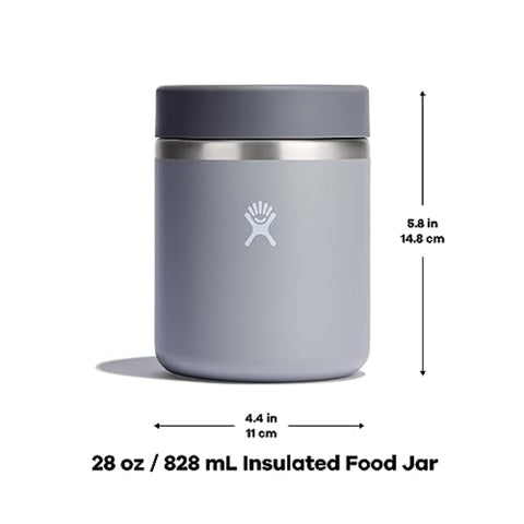Hydro Flask Food Jar 28oz Cascade Blue durable stainless steel interior