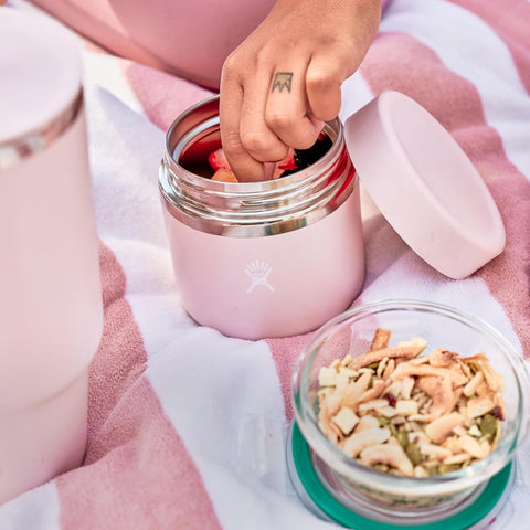 Snack storage and leftovers container for busy days.