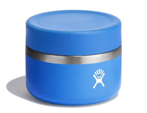 Hydro Flask Food Jar wide-mouth design for easy filling and cleaning on the go.
