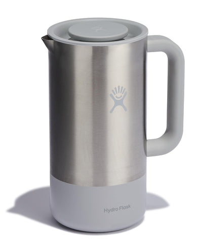 Hydro Flask French Press Birch lid enabling non-directional pouring