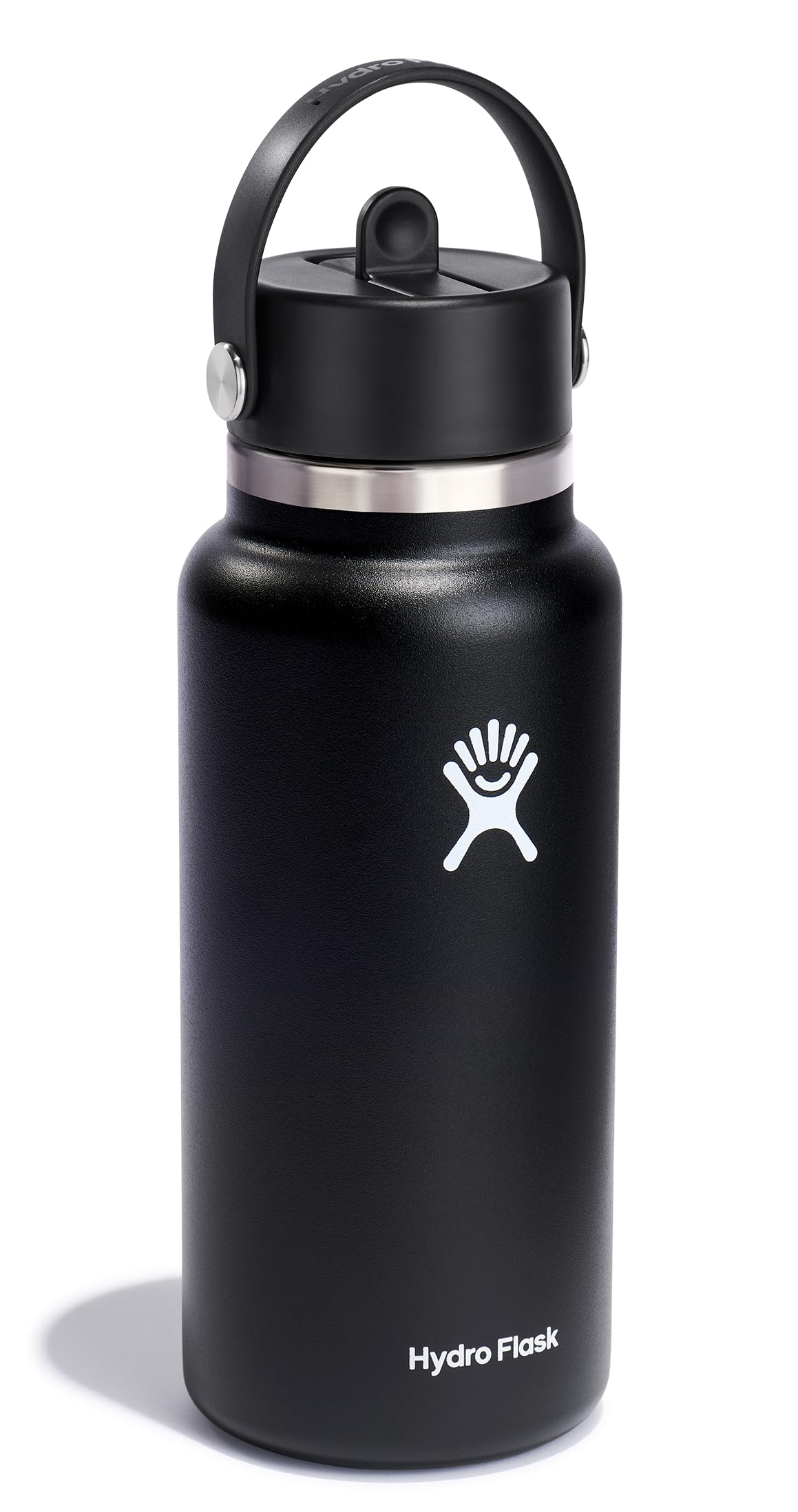 Hydro Flask insulated 32oz bottle with TempShield keeps drinks cold up to 24 hours.