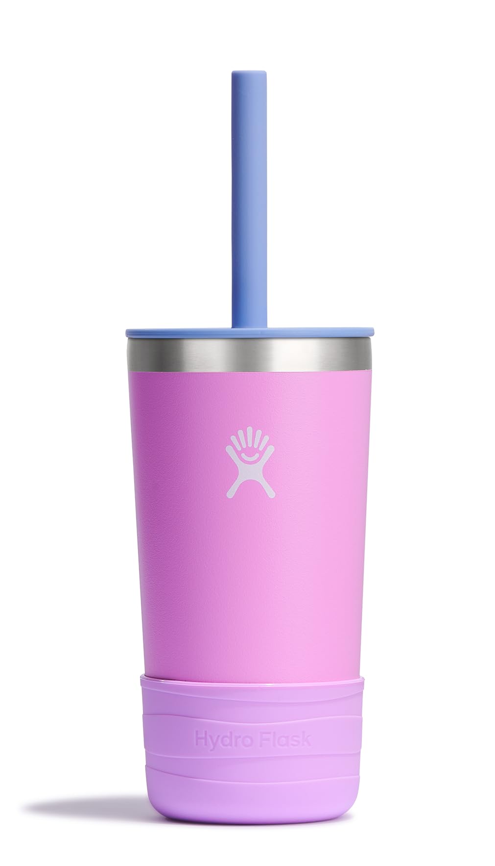 Hydro Flask Kids 12oz tumbler with anemone lid and straw keeps drinks portable and fresh