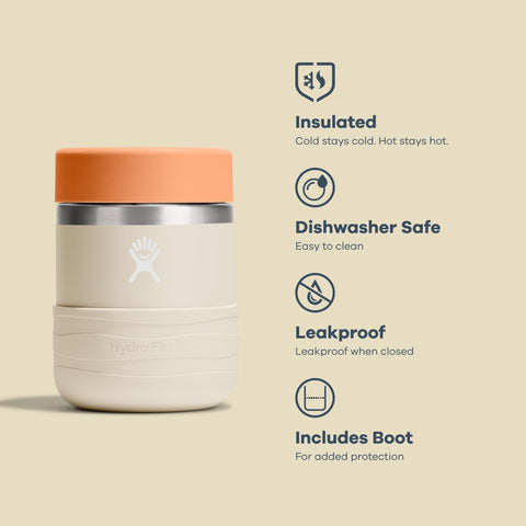 Bag-ready design is lightweight for on-the-go meals.