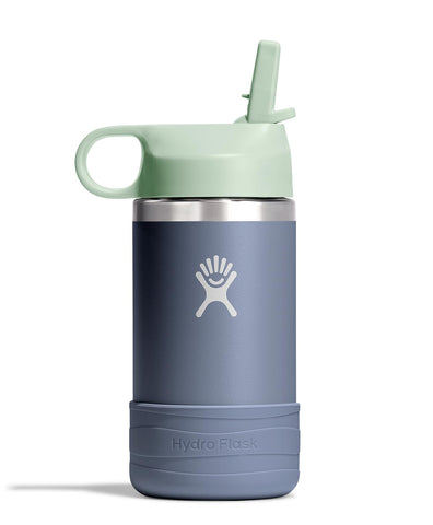 Hydro Flask Kids Koala Gray 12oz bottle keeps drinks cold for hours