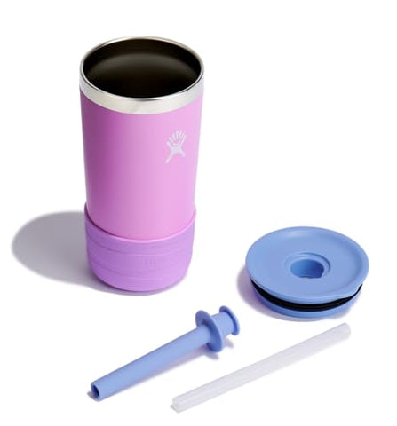 Hydro Flask kids tumbler boot adds protection against bumps during playtime