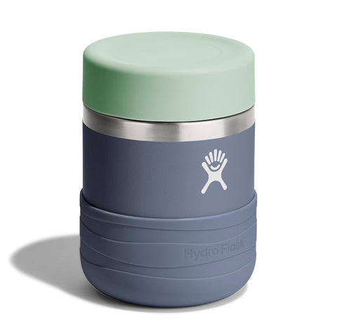 Hydro Flask Koala Gray TempShield insulation keeps hot meals warm and cold snacks fresh.