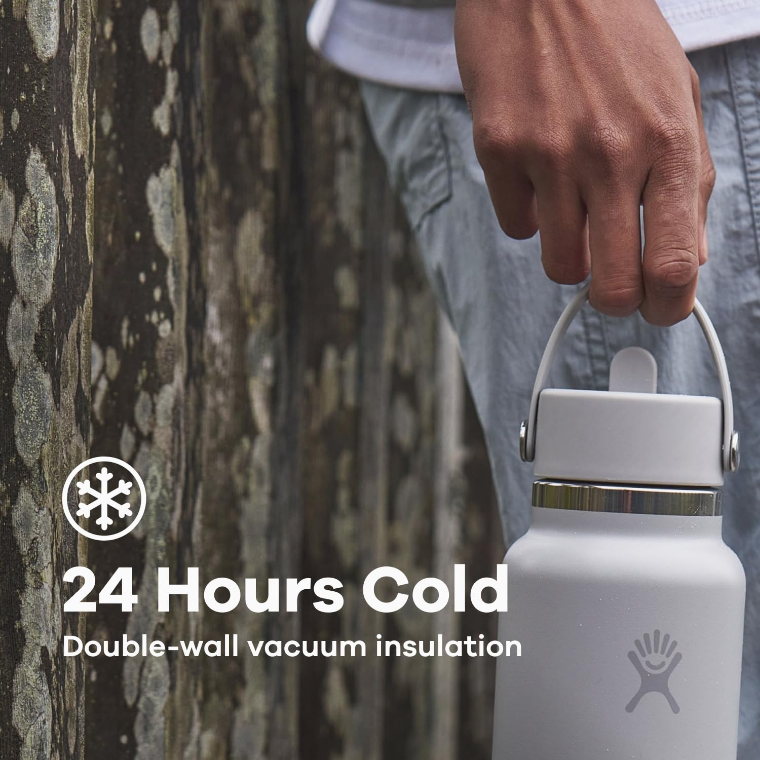 Hydro Flask leakproof cap stays sealed when closed.