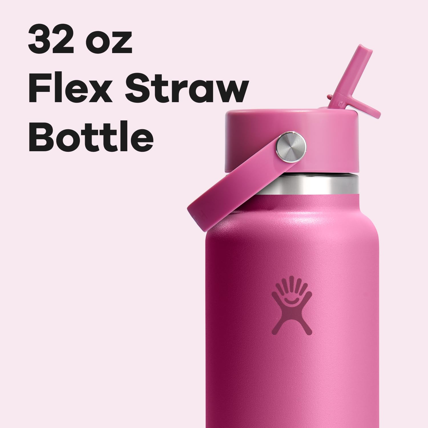 Hydro Flask closed cap demonstrates secure seal to prevent leaks in bags