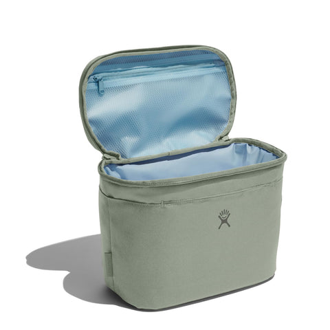 Hydro Flask Lunch Bag Agave 8L interior showing roomy space and organization