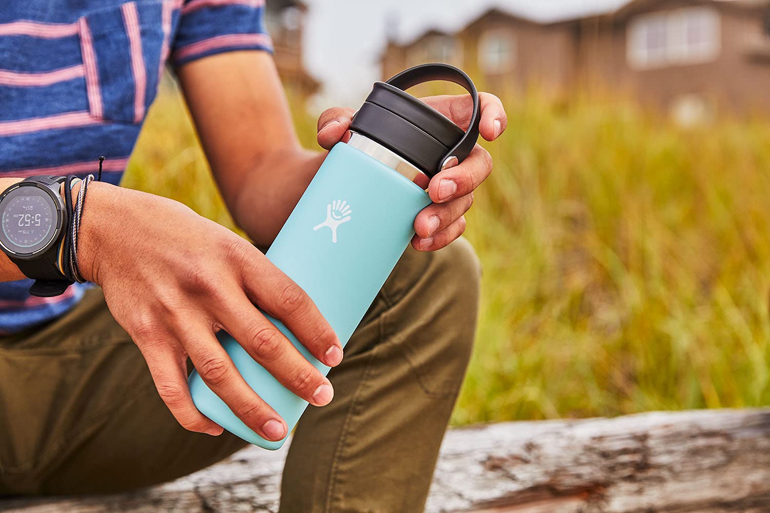 Pure-taste stainless interior prevents flavor transfer between drinks.