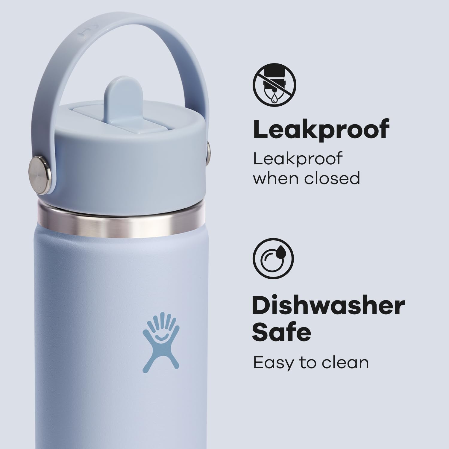 Hydro Flask TempShield insulation keeps beverages cold longer during outdoor activities
