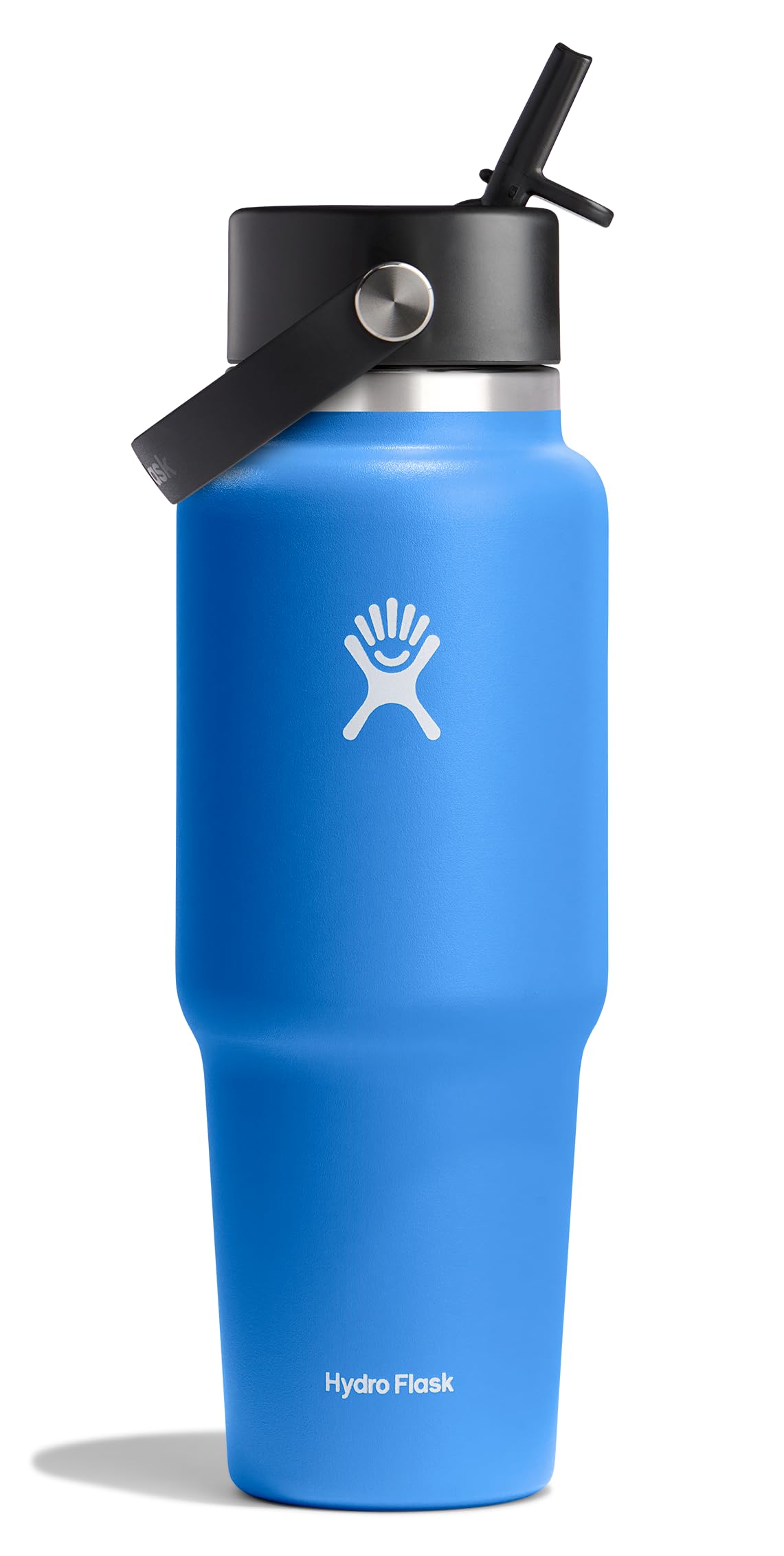 Hydro Flask travel bottle with cupholder fit for easy sips on the go.