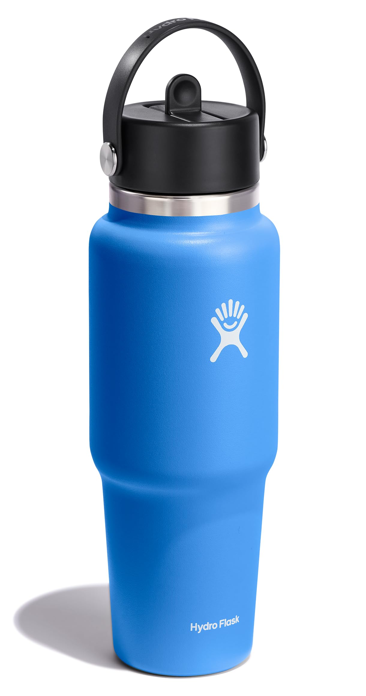 Leakproof Flex Straw Cap stays closed, preventing spills in bags.
