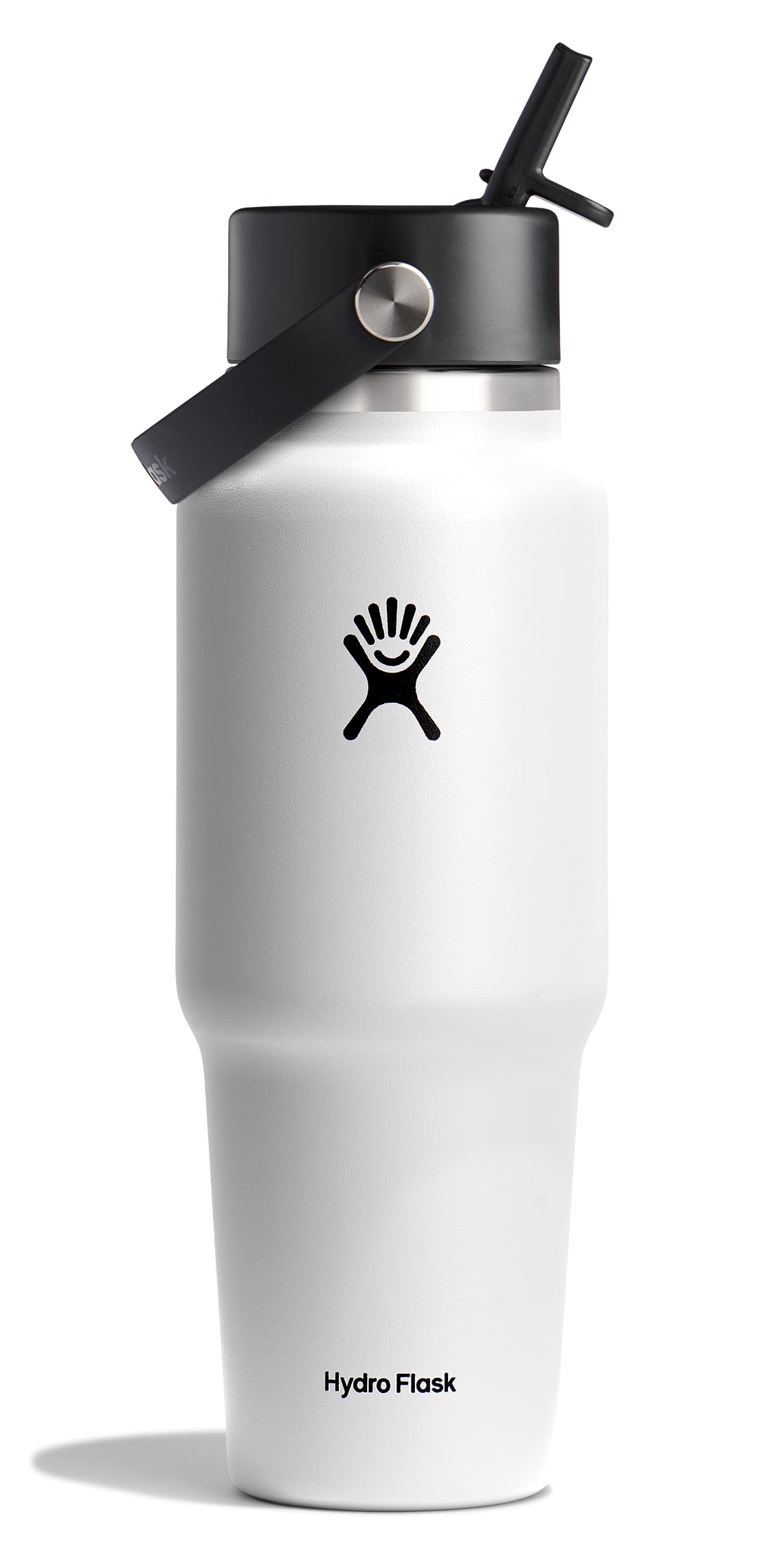 Hydro Flask Travel Bottle with cupholder-fit design keeps drinks accessible on the go.