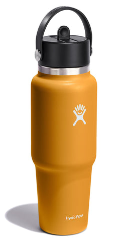 Hydro Flask Travel Bottle Flex Straw Cap is leakproof when closed.