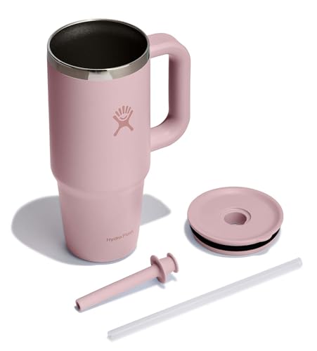 Cold insulation keeps drinks cold for hours in the Hydro Flask Travel Tumbler.