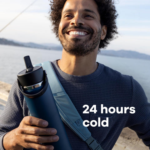 Hydro Flask Agave bottle with cap closed, reliable leakproof design for travel