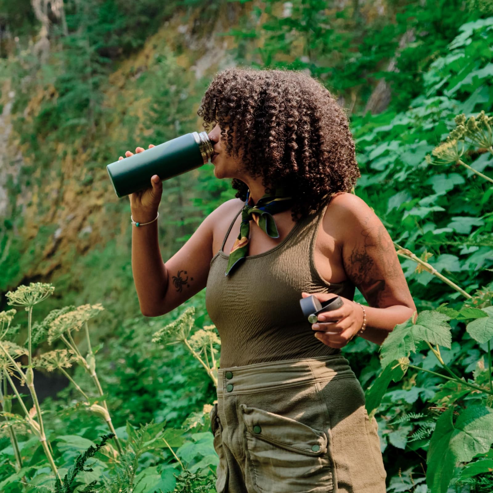 Hydro Flask wide mouth keeps beverages hot or cold for hours.