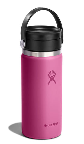 Hydro Flask wide mouth bottle with TempShield insulation keeps beverages cold up to 24 hours