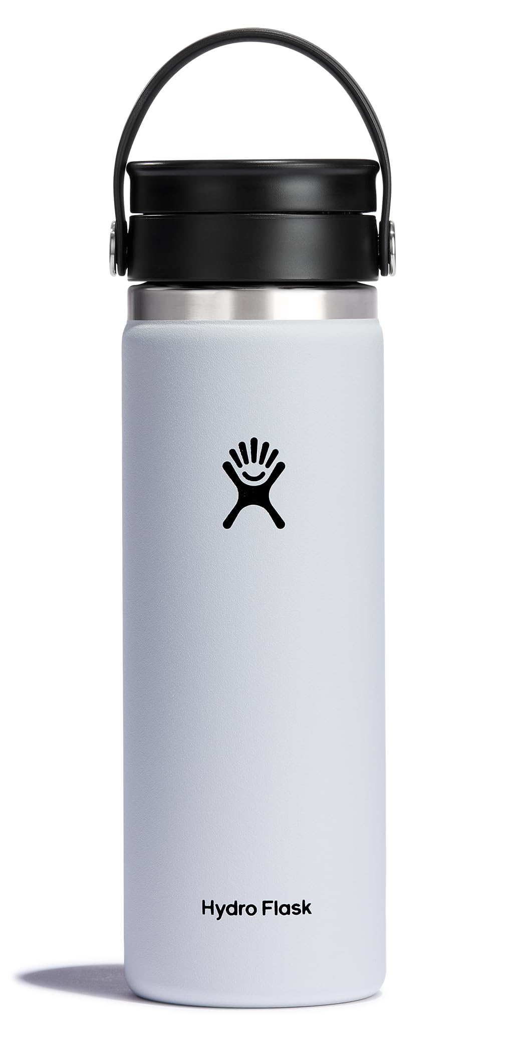 Hydro Flask wide-mouth bottle with Flex Sip Lid for spill-free sipping on the go.