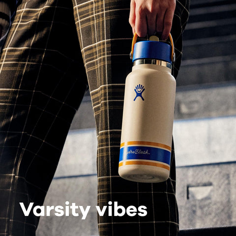 Hydro Flask wide-mouth opening ideal for ice cubes and easy filling