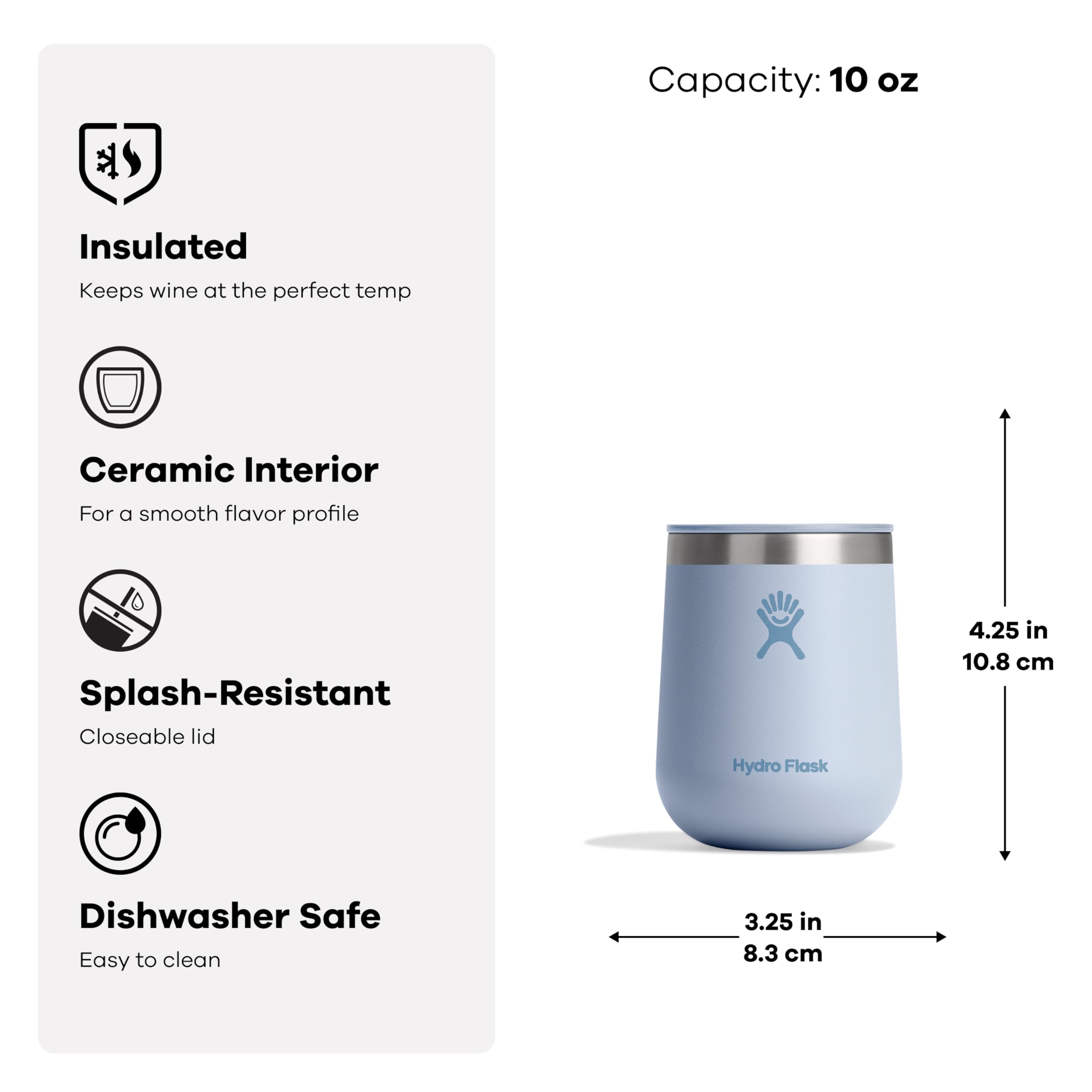 Hydro Flask spill-resistant design minimizes leaks during outdoor adventures.