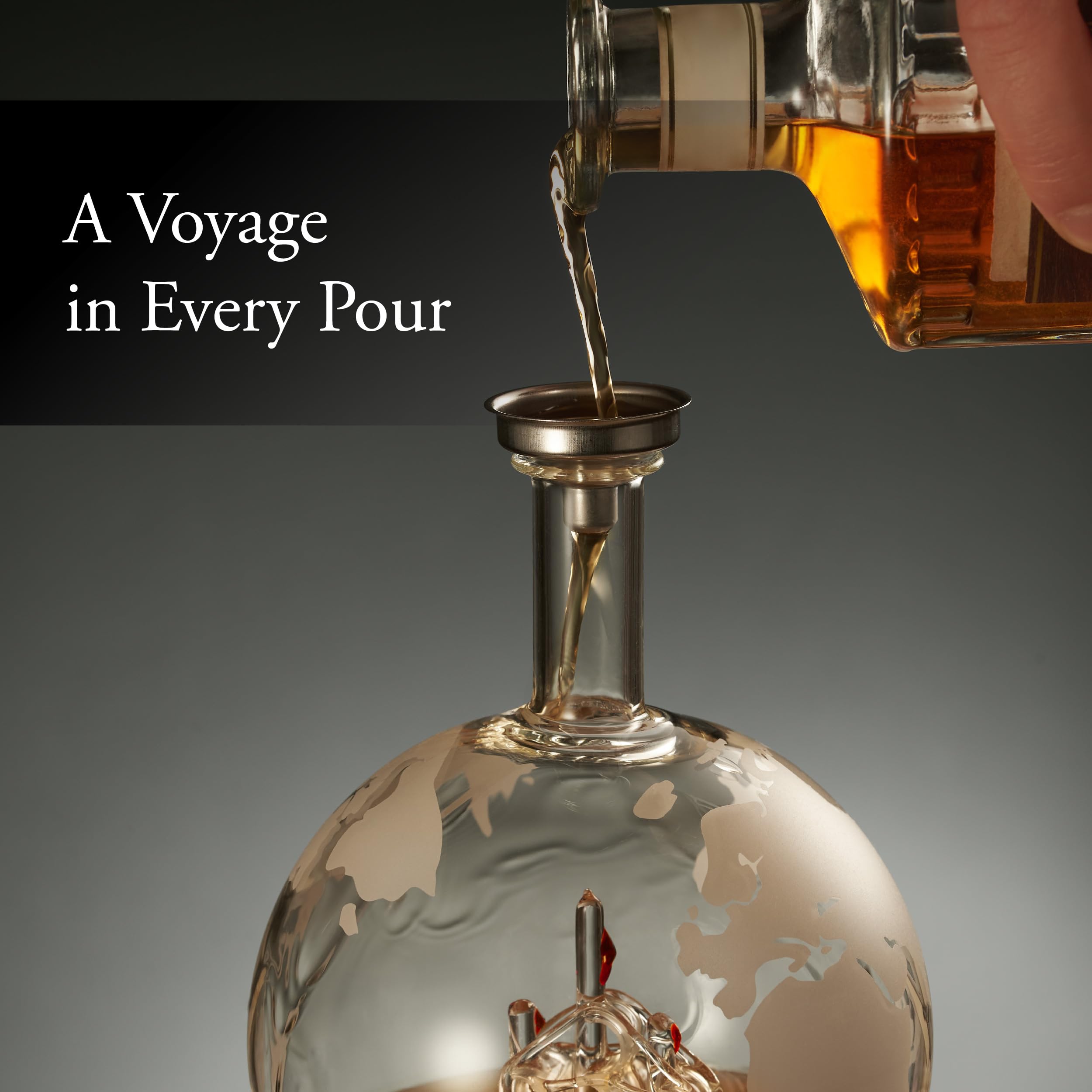 Hydro Gizmos 850ml capacity accommodates a full bottle for easy pouring