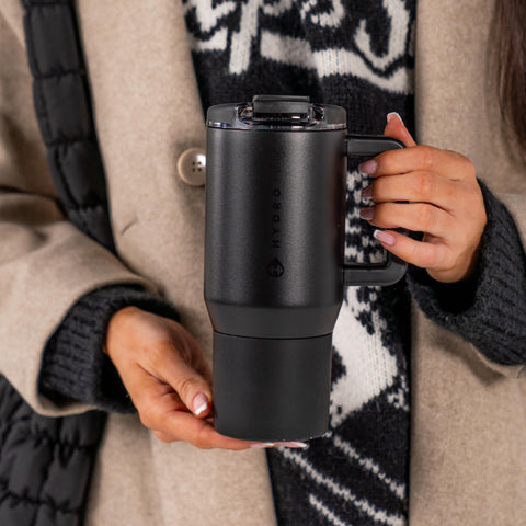 HydroJug Coffee Traveler 20oz BPA-free and dishwasher safe for easy cleanup