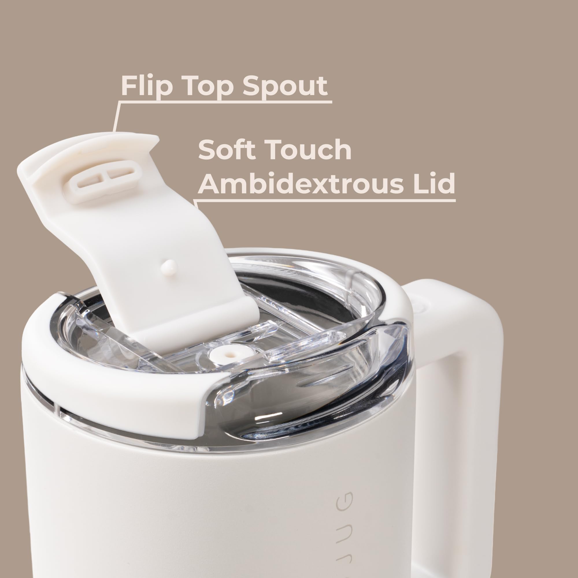 HydroJug Coffee Traveler 20 oz slim base fits most car cup holders.