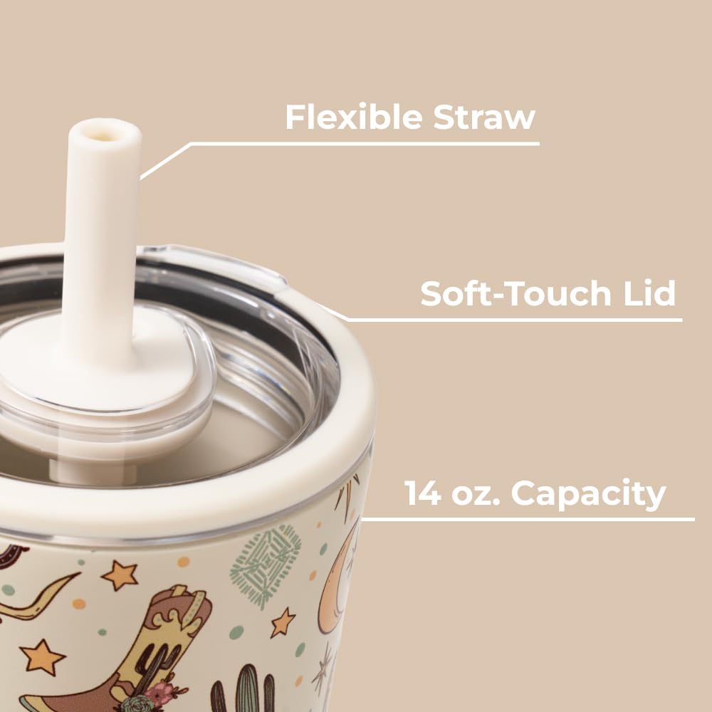 HydroJug Everyday Tumbler 14oz cup-holder friendly base keeps it in place