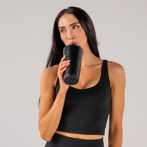 HydroJug Everyday Tumbler in black offers a durable, reusable design for daily use.