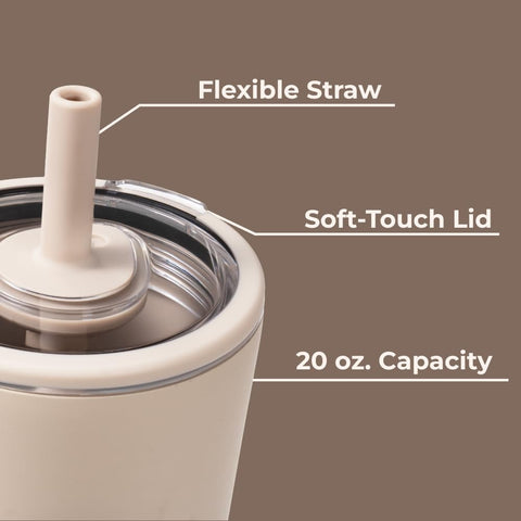 HydroJug Everyday Tumbler cup-holder-friendly base fits most cars.