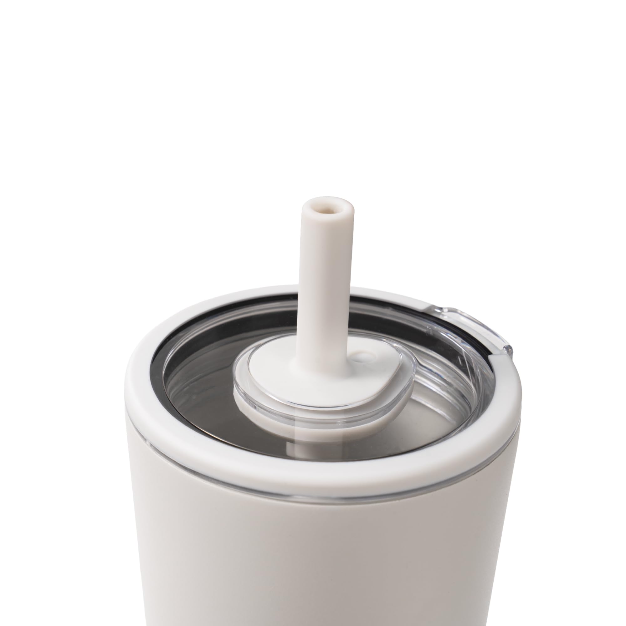 HydroJug Everyday Tumbler soft-touch lid enables easy sipping at your desk or in transit