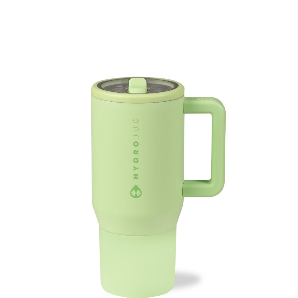 HydroJug Kids 20 oz bottle with flip straw for easy, mess-free hydration.