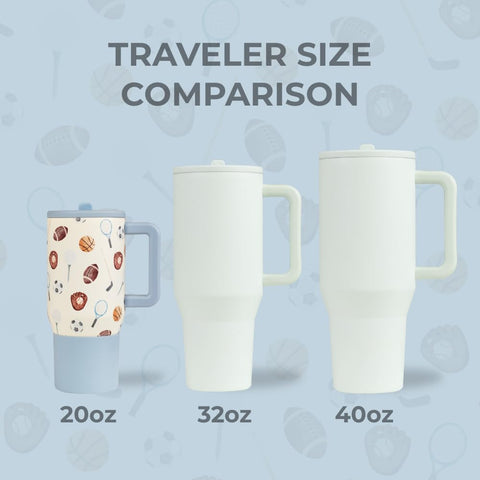 HydroJug Kids 20oz leakproof lid prevents spills in backpacks and travel bags.