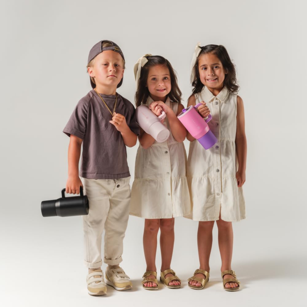 HydroJug Kids durable stainless steel bottle withstands daily use.