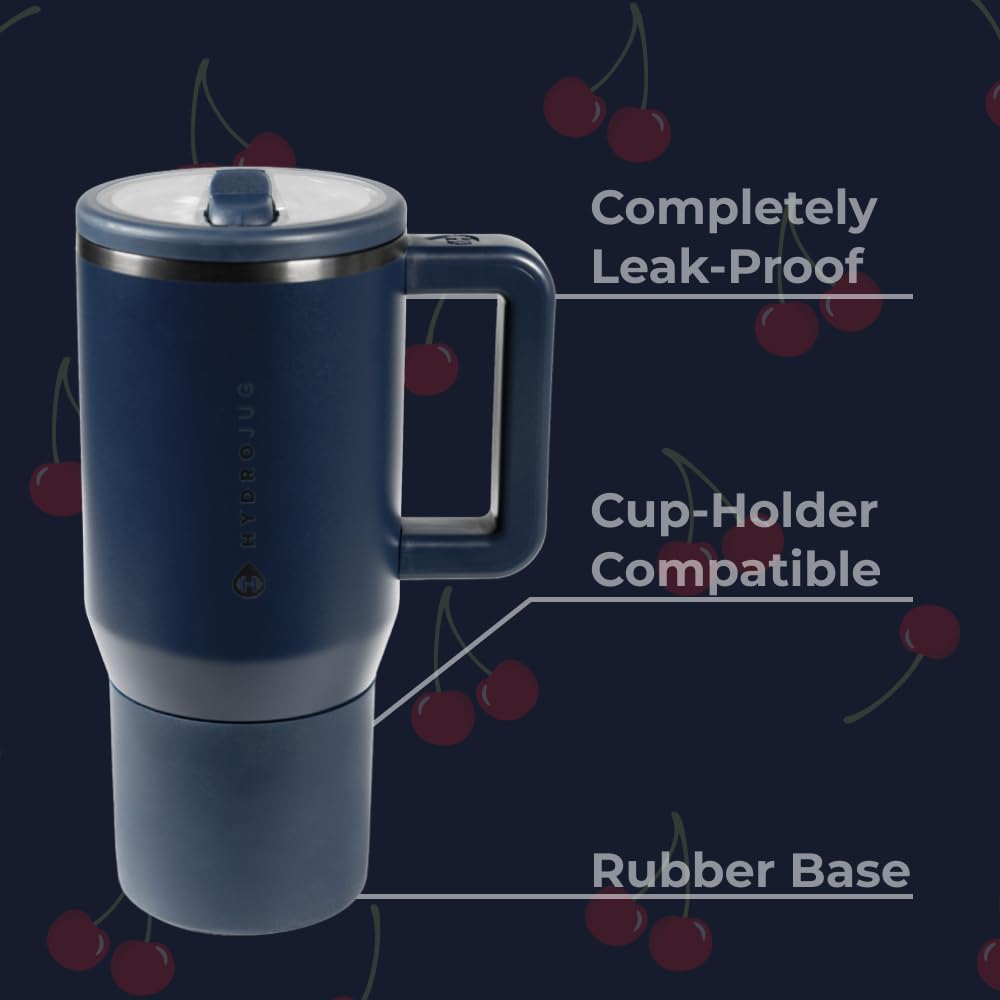 HydroJug Kids leakproof lid ensures mess-free travel and camp days.