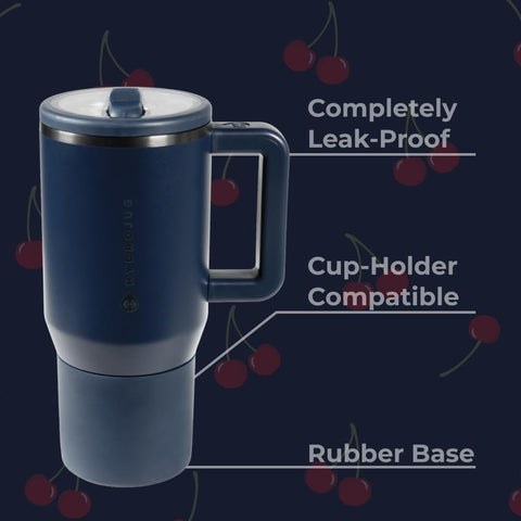 HydroJug Kids leakproof lid ensures mess-free travel and camp days.