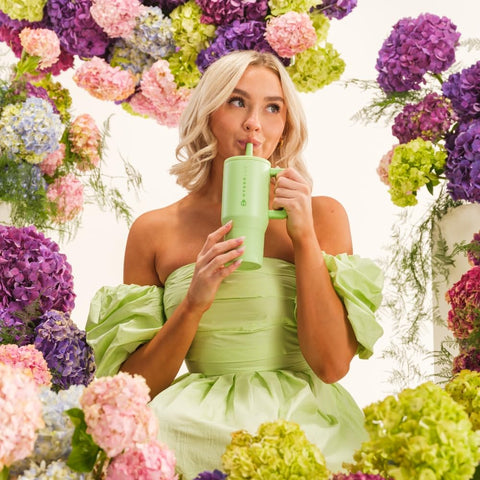 HydroJug Kids Melon bottle adds a fun look for hydration.