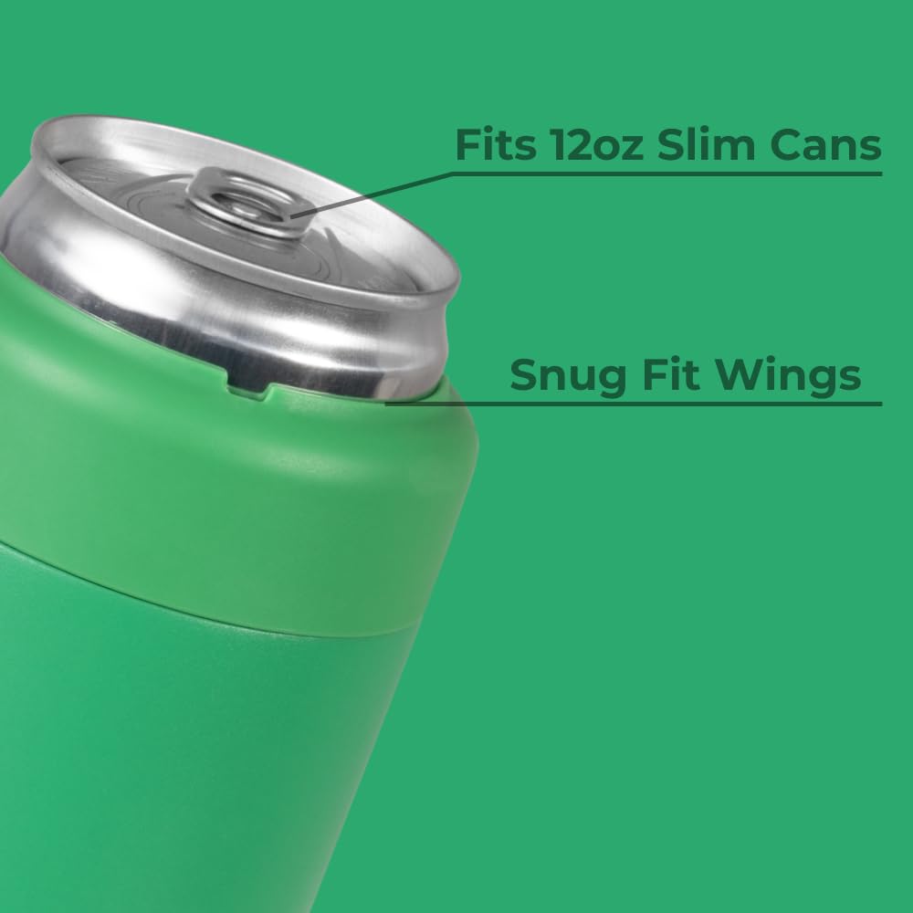 HydroJug Slim Can Cooler in-car use fits cupholders for on-the-go refreshments