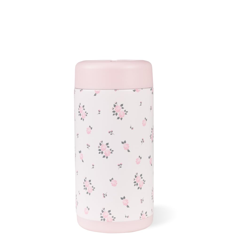 HydroJug Slim Can Cooler with twist lid secures your can during travel and activities.