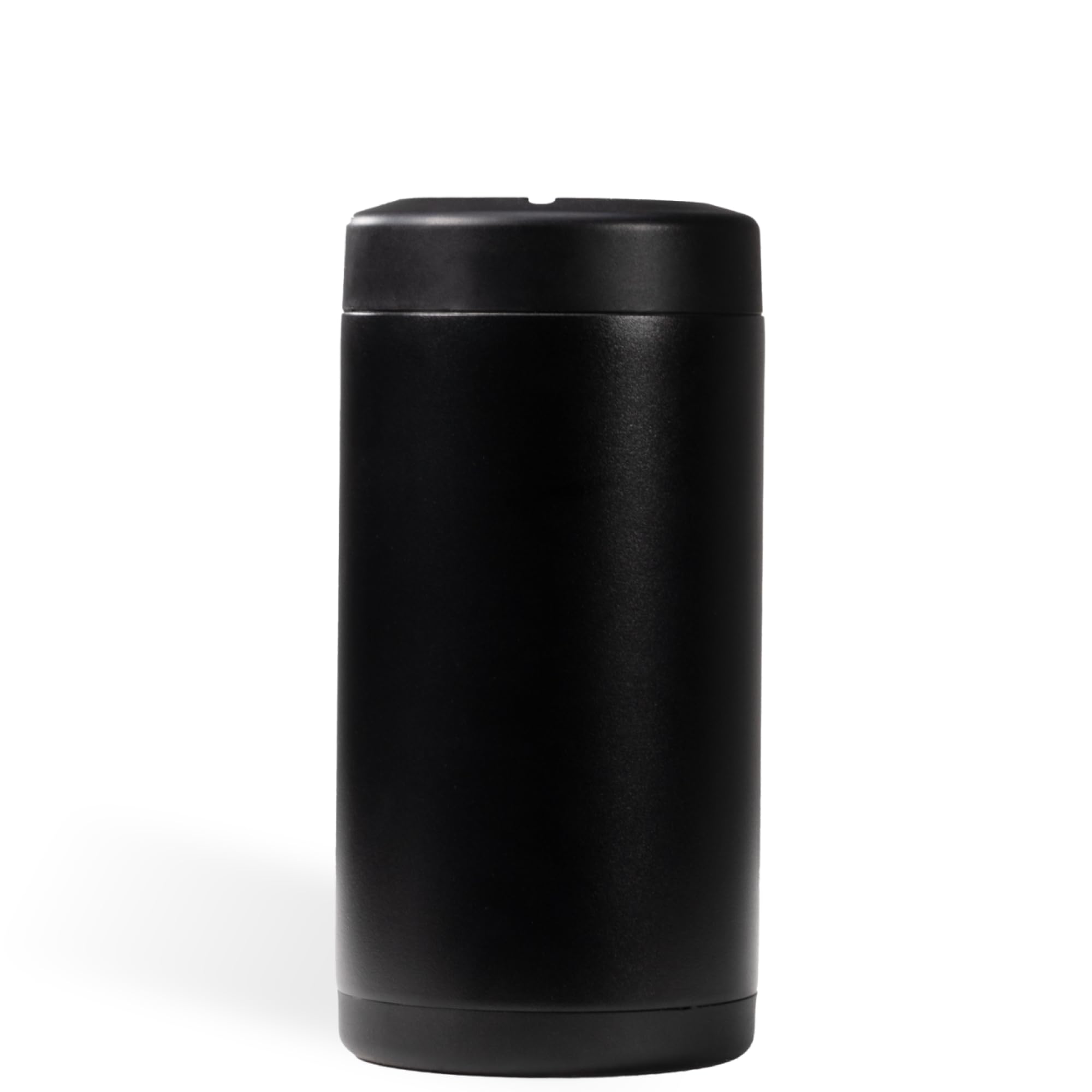 HydroJug insulated wall preserves cold for 16 oz cans during outdoor use