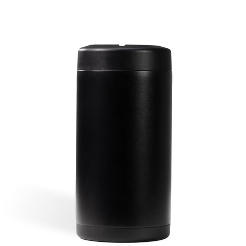 HydroJug insulated wall preserves cold for 16 oz cans during outdoor use