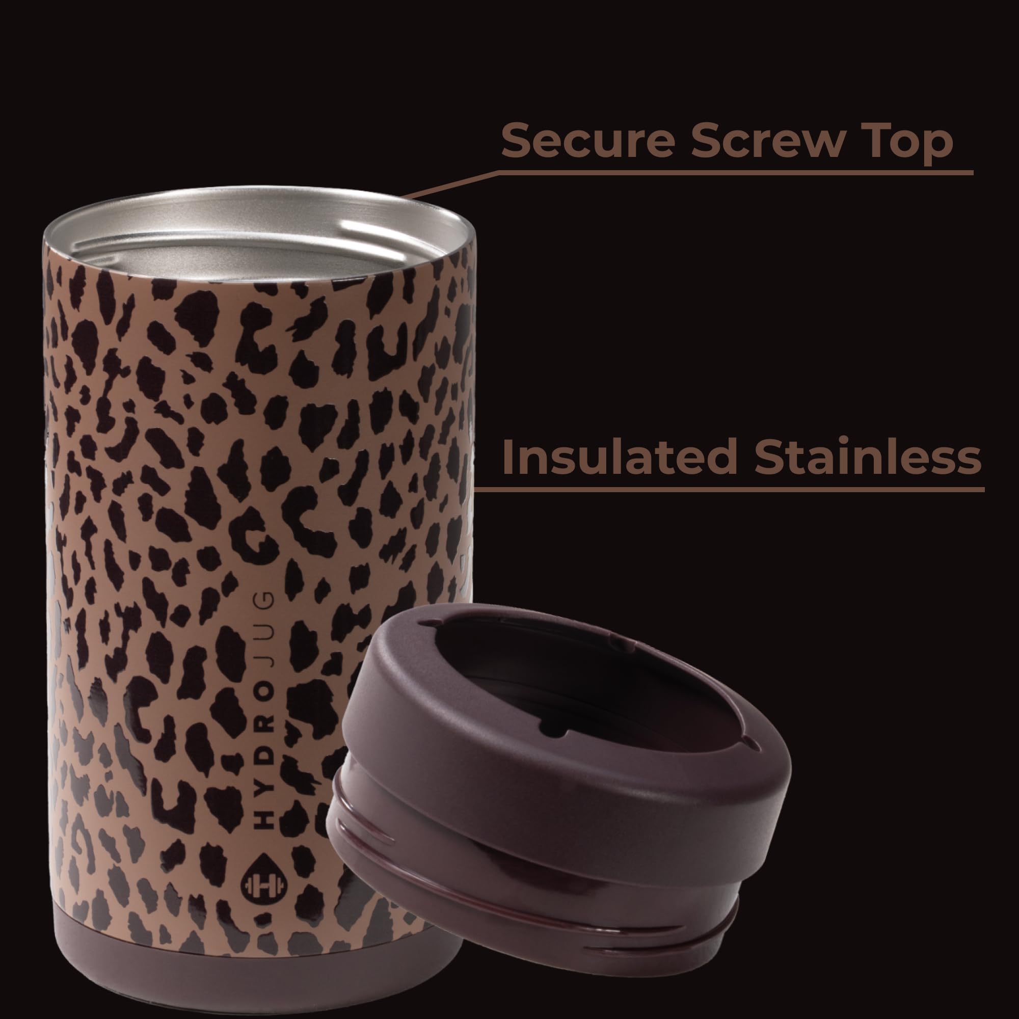 HydroJug standard cooler non-slip rubber base keeps surfaces steady