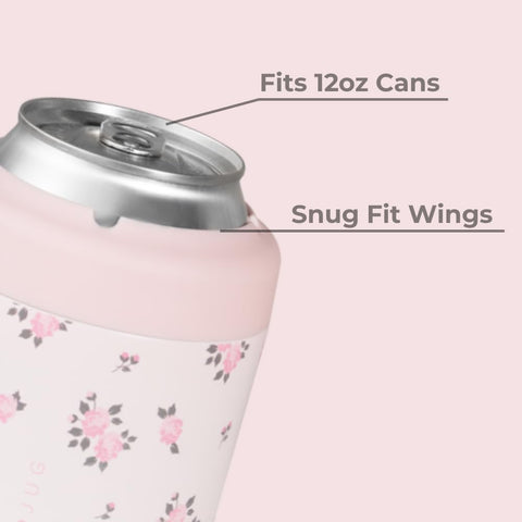 HydroJug Standard Can Cooler showing a non-slip rubber base for stable use
