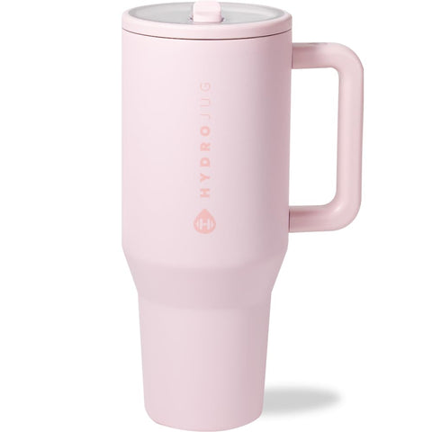 HydroJug Traveler 40oz bottle with handle for on the go hydration.