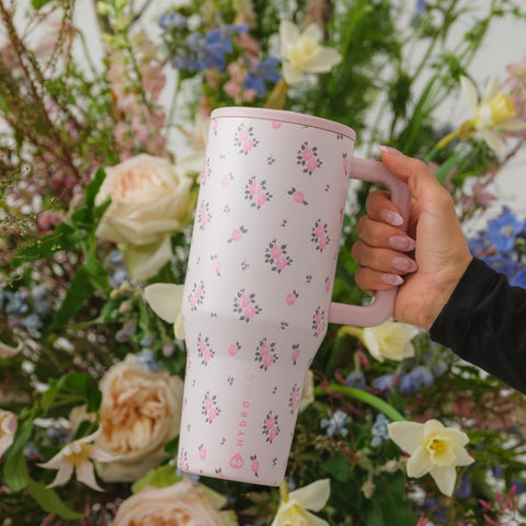 HydroJug Traveler dishwasher-safe parts simplify cleaning after workouts.